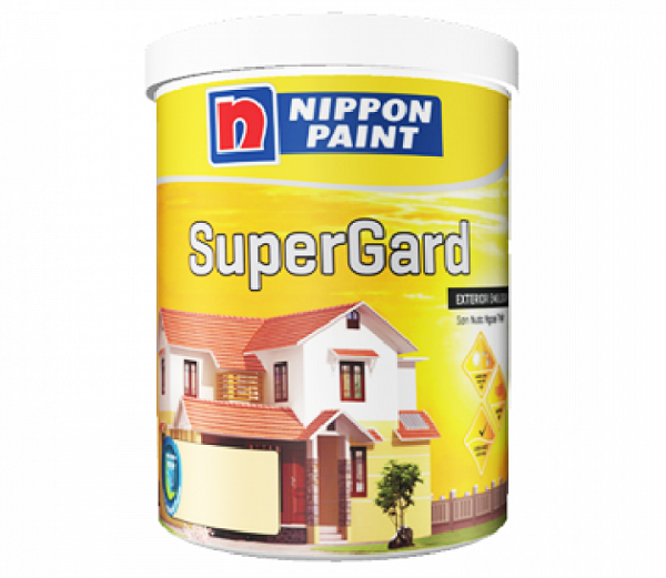 hình ảnh sơn ngoại thất nippon supergard