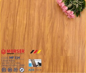 Sàn Gỗ Morser 12mm Cốt Trắng MF114